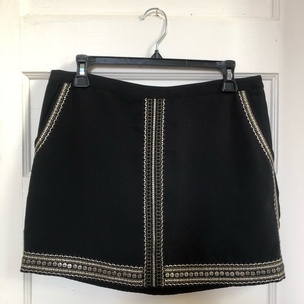 Madewell sequined skirt